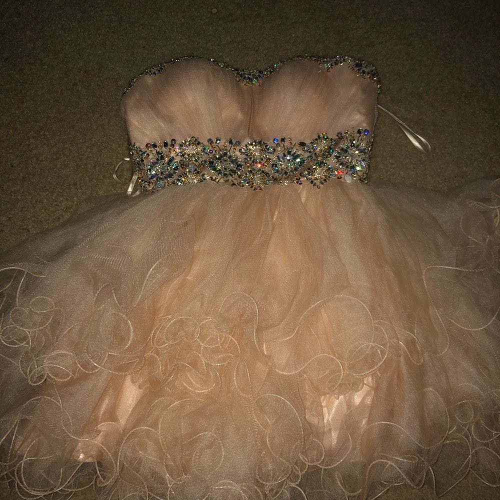 cute short prom dress